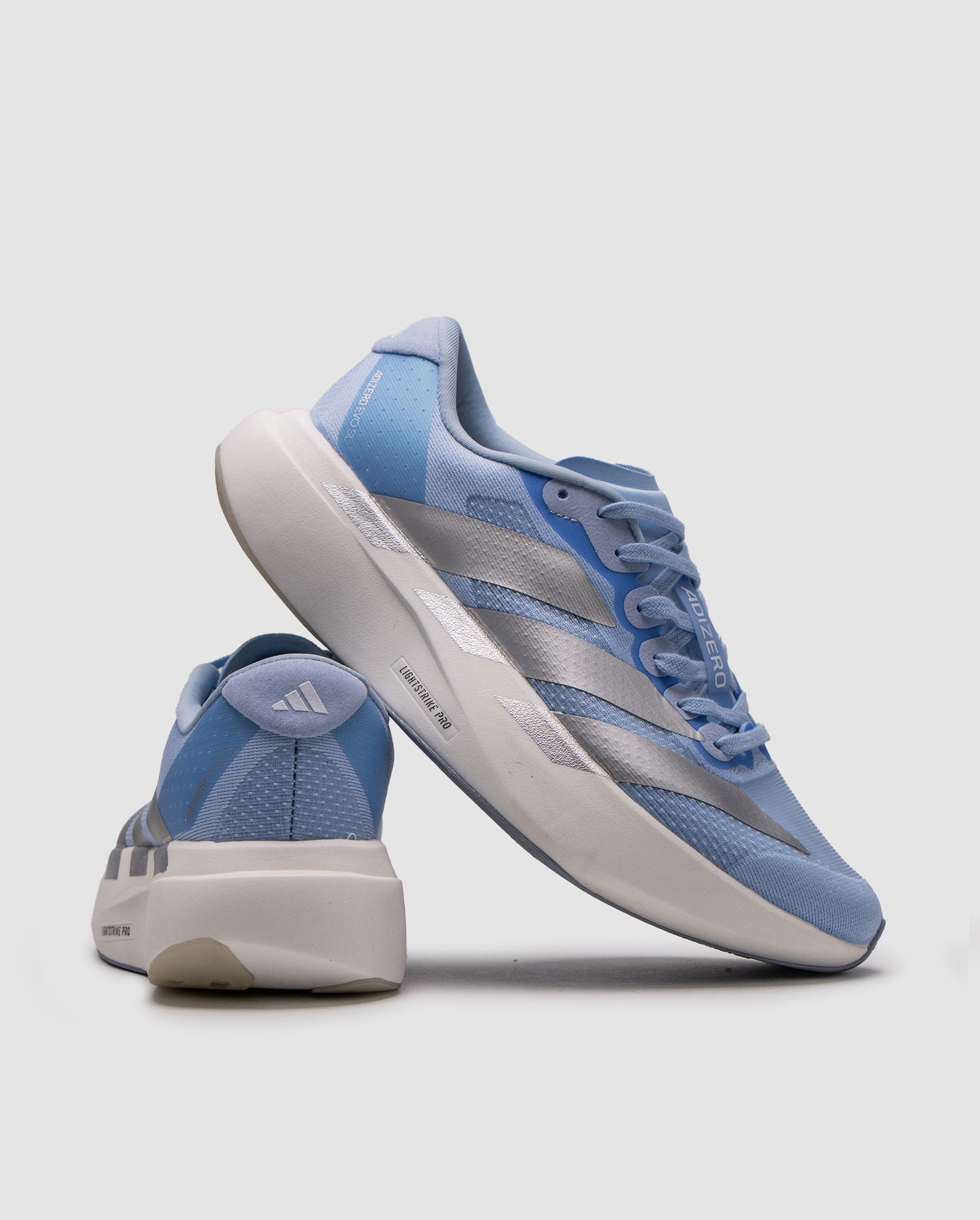 Adidas Adizero Evo SL Glow Blue/Silver Metallic